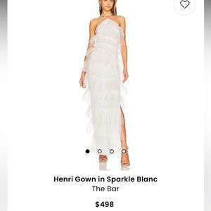 The Bar Henri Gown Sparkle Blanc Bridal Dress